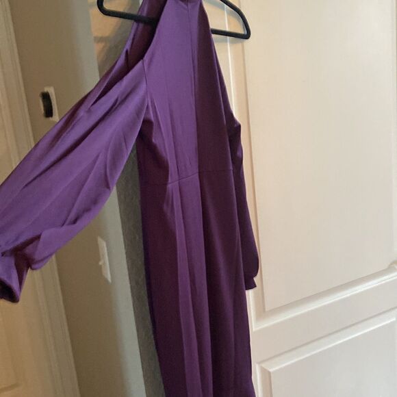 Metamorphosis‎ Girl Purple Cut Out Midi Dress 2XL Nwt - Picture 5 of 8
